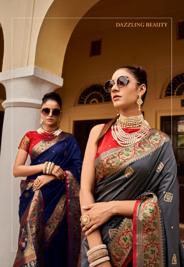 Rajpath Rivaaz Silk Designer Exclusive Weaving Saree collection